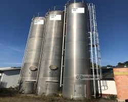 Maschine: ZEPPELIN 60 cbm Aluminiumsilo Silos