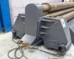Maschine: HEISTEEL 4000 x 10 / 8 mm Vierwalzen Walzenrundbiegemaschinen