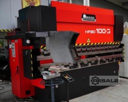 Maschine: AMADA HFBO 100/3  3100 x 100 to CNC Abkantpressen