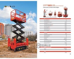 Maschine: CFMG CFPT0815LDS Gelände- Raupenarbeitsbühne MESSESONDERPREIS BAUMA