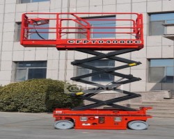 Maschine: CFMG CFPT0508DC 6.5m Scherenarbeitsbühne MESSESONDERPREIS BAUMA