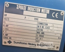 Maschine: SUMITOMO TK-FX/CHHMS20-6215-87 Getriebe
