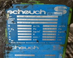 Maschine: SCHEUCH VRE63 Filter