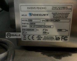 Maschine: VIDEOJET 1550 Drucker