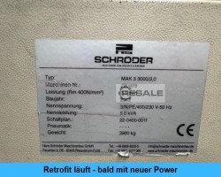Maschine: SCHRöDER MAK II Schwenkbiegemaschinen