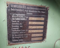 Maschine: HEINRICHSGLÜCK H 36 Schweissdrehkipptische