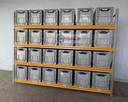 Maschine: STOW MIDIRACK lenght  2.810 mm Weitspannregale  Kistenregal