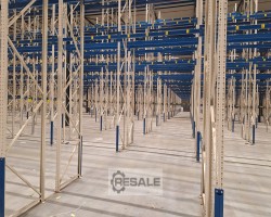 Maschine: NEDCON NS for frame profile width: 100 mm Palettenregale Ständerschutz