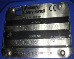 Maschine: SPX WAUKESHA 030 U1 Drehkolbenpumpe