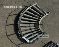 Maschine:  Curved Förderrollen