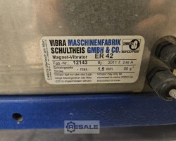 Maschine: VIBRA SCHULTHEIS FRU 10/2-0-ER / ER 42 Vibrationsrinne