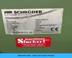 Maschine: SCHRöDER MAK II Schwenkbiegemaschinen