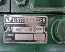 Maschine: LISTER 3 Cylinder Dieselgeneratoren