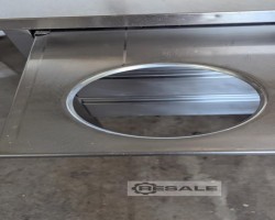 Maschine:  3 drawers Edelstahltisch