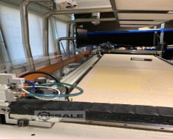 Maschine: ATOM Flash Cut 888L35 Automatisches Schneidetischsystem für Leder/Textil