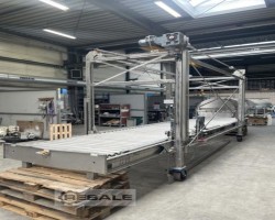 Maschine: VAN DER MEIJDEN MACHINES height-adjustable elektrische Rollenbahn