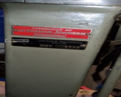 Maschine: JAMES ROHDIN MM5 Ösen-Locher