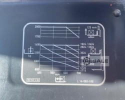Maschine: LINDE L 14 Gabelstapler/ Hochhubwagen