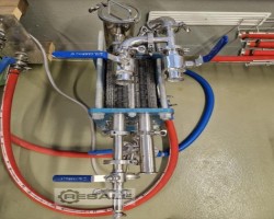 Maschine:   Plattenwärmetauscher, für Bierkühlung