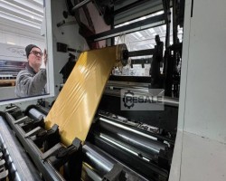 Maschine: BOBST SP76BM Prägefoliendruck