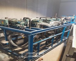 Maschine: SCHOCKFROSTER BITZER 131 KW, 4 Kompr A-BI-131-4-TK-S-S-S