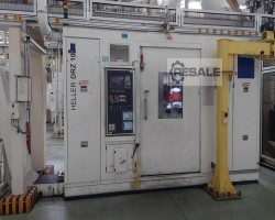 Maschine: HELLER DRZ 10-2-500 Kurbenwellendrehmaschine