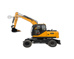 Maschine: MüLLER MACHINERY RB 70 Radbagger