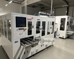 Maschine: ECOPROGETTI, Teamtechnik Photovoltaik Modul Produkltion