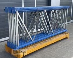 Maschine: JUNG HEINRICH ESMENA lenght 14,14 lfm. Palettenregale