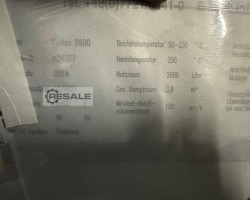 Maschine: REINHARDT Vortex 2600 Trockenofen Kammertrockner