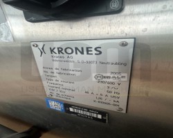 Maschine: KRONES Contiroll Etikettiermaschinen