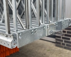 Maschine: DEXION P 90 P90 28,00 lfm. Palettenregale