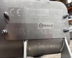 Maschine: SYSPAL vibro conveyor Vibrationsförderer