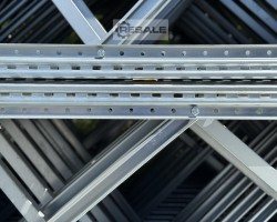 Maschine: SSI SCHäFER PR600 / P95: 2.200 x 850 mm Palettenregale