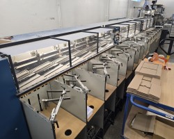 Maschine: THEISEN + BONITZ tb sprint 315 HP + 303 QS Zusammentragmaschine