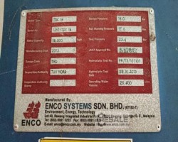 Maschine: ENCO SYSTEM SDN BHD TDC16 Gaskessel 16mt