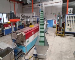 Maschine: ZHANGJIAGANG XIANFENG PE GRANULATING PRODUCTION LINE Recyclingmaschinen für Kunststoffe