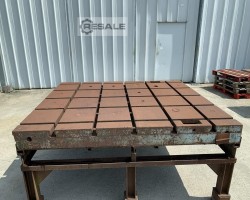 Maschine:  Cast iron bed 2300x1900x200mm Montagetische
