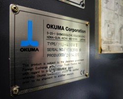 Maschine: OKUMA MU 400VII Bearbeitungszentren