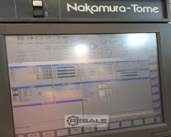 Maschine: NAKAMURA NTY3-51 CNC Drehzentren
