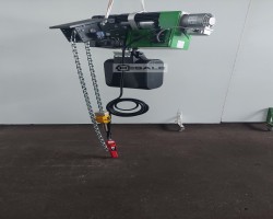 Maschine: STAHL STD 5016-12/3 2/2-2E W. - Doppel Kettenzug mit kurzer Katze