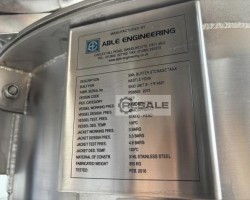 Maschine: ABLE ENGINEERING 500L Schokoladen-Tank