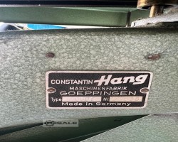 Maschine: D+E Hang 106 DT