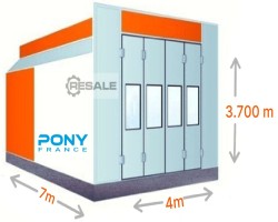 Maschine: VOGAMAKINA Premium  L7000 Oberflächenbeschichtungsanlagen Lackierkabine