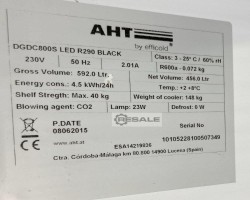 Maschine: AHT DGDC800S Glastürkühlschrank