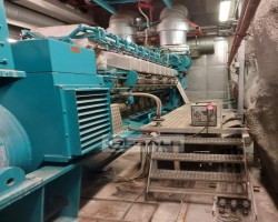 Maschine: WARTSILA 16V25SG Gasgeneratoren