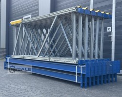 Maschine: SSI SCHäFER  PR600 40,68 lfm. Palettenregale