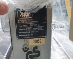 Maschine: PESTER Pewo-Pack / Mat 400 SN Folienschrumpfanlagen