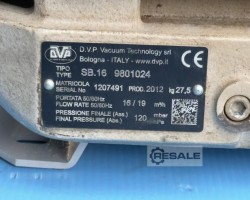 Maschine: DVP SB.16 Vakuumpumpe