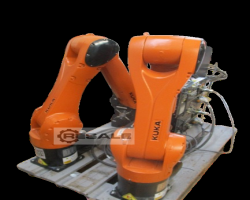 Maschine: KUKA KR10 R1100 sixx - orange Roboter KRC4